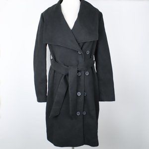 Noppies Womens Small Silje Belted Maternity Double Breasted Trench Coat